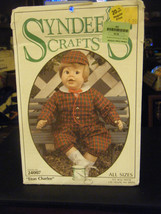 Syndee&#39;s Crafts 24007 &quot;Eton Charlie&quot; Doll Pants, Jacket, Shirt &amp; Hat Pat... - $7.71