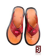  Handmade African Men’s Slippers Ghanaian Traditional Slippers Men&#39;s sli... - $75.29 CAD+