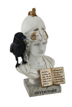 The Raven Nevermore On Pallas Athena Bust Statue - £45.88 GBP