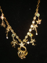 KIRK&#39;S FOLLY &#39;Secrets of the Seven Angels&quot; Charms with Rings long NECKLA... - $90.00