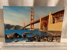 Golden Gate Bridge Vintage Postcard, San Fran California-Ektachrome UNP - £3.89 GBP