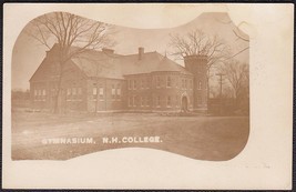 New Hampshire College Gymnasium Pre-1907 Und/B RPPC Photo Postcard - £12.55 GBP