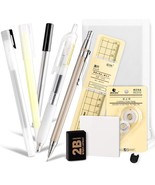 Whaline 10Pcs Japanese Style Pen Set Gel Ballpoint Pen Bag Mechanical Pe... - $48.71 CAD