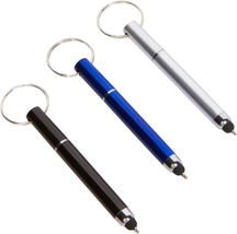 Stylus Pen Keychain (3 Pack) - No Touch, 2-In-1 Accessory - Mini Stylus ... - £10.59 GBP