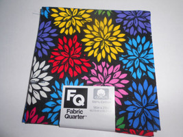 Fat Quarter (New) Bright Colorful Mums - £5.87 GBP