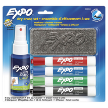 Low Odor Dry Erase Marker Set with White Board Eraser and Cleaner, Chise... - $20.05