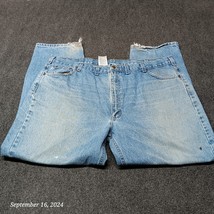 Carhartt Jeans Men 46x30 Blue B18 STW Tradiditional Fit High Rise Stone ... - $15.23