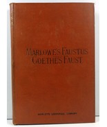 Marlowe&#39;s Faustus Goethe&#39;s Faust by John Anster 1894 - £4.78 GBP