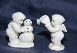 Department 56 Snowbabies Miniatures Hand Painted Pewter Unknown Title - $15.23