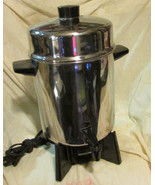 FABERWARE 30 CUP COFFEE PERCOLATOR MODEL 530A COMPLETE CLEAN AND WORKS G... - £17.87 GBP