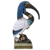 Pacific Giftware Ancient Egyptian God Thoth Flamingo Pose Resin Figurine... - $34.63
