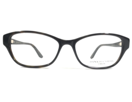 Dana Buchman Eyeglasses Frames Megan TO Brown Gold Cat Eye Full Rim 52-15-136 - £29.24 GBP