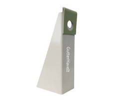 Package of 1 - 5 inch Gutter Wedge White - $7.75