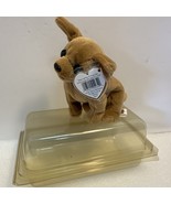 Vintage Original Ty Beanie Babies Plush Toy Protective Case Tiny The Dog - $3.95