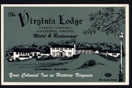 the VIRGINIA LODGE on U.S. Route 1 south of ALEXANDRIA VA * not posted  - $4.90