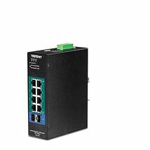 TRENDnet 10-Port Industrial Gigabit L2 Managed PoE+ DIN-Rail Switch, 8 x Gigabit - £504.34 GBP