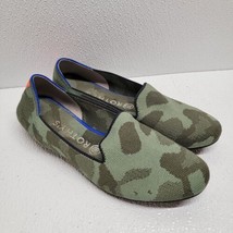 Rothy&#39;s The Loafer Women&#39;s Olive Green Camo Slip On Flats Shoes US Size 8.5 - £43.60 GBP