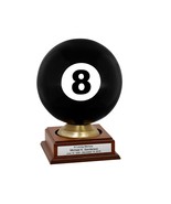 8 Ball Cremation Urn - Stand Option - $145.95