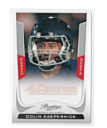 2011 Panini Prestige Colin Kaepernick #220 Rookie San Francisco 49ers NF... - $36.83 MXN