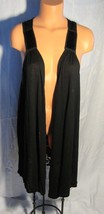 Apt.9 Black Embellished Flyaway Sleeveless Vest Size: XL - $15.88