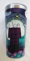 Tervis Peanuts Snoopy &amp; Woodstock Halloween 20-oz Stainless Tumbler w/Sl... - £26.33 GBP