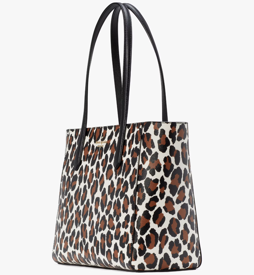 Kate Spade Staci Leopard Tote Cheetah KH399 Leopardo Spotted Animal NWT $359
