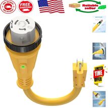 50 Amp to 15 Amp RV Power Adapter Cord with LED Indicator - Safe &amp; Durable - $627.56 MXN
