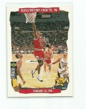Michael Jordan 1996-97 Upper Deck Ud Choice Bulls Victory Tour Card #26 - £3.98 GBP