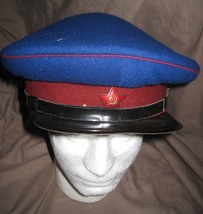 Replica Repro WW2 Soviet NKVD M1941 Cap Hat c/w Original WW2 Insignia Star  - £59.95 GBP