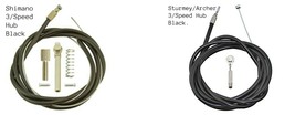 Three Speed Cable Kits Shifter for Shimano OR  Sturmey /Archer 3/Speed H... - £9.33 GBP+