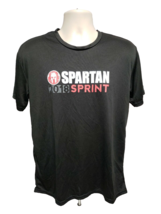 2018 Spartan Sprint Trifecta Qualifier Finisher Mens Large Black Jersey - $17.82