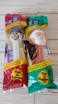 Vintage Santa And Snowman Pez Dispenser Lot - $9.87