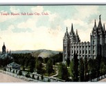 Temple Sqare Salt Lake City Utah UT UNP DB Postcard P22 - $2.92