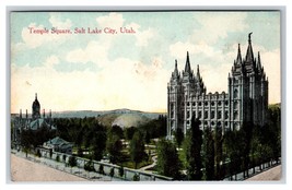 Temple Sqare Salt Lake City Utah UT UNP DB Postcard P22 - £2.32 GBP