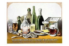 The Best Wines Liquors Ales & Lager Beer. We are Selling Here. by Louis N. Rosen - £17.25 GBP+