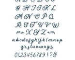 Sizzix Thinlits Die By Jennifer Ogborn-Scripted Alphabet - $39.99