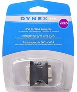 Dynex DVI to VGA Adapter Plug DX-D1114   *Brand-New / Factory Sealed* - $2.05