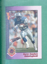 1992 Wild Card Barry Sanders Field Force Insert - £1.48 GBP