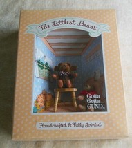 GUND The Littlest Bears Grandfather &amp; Grandson Handcrafted &amp; Fully Joint... - $29.69