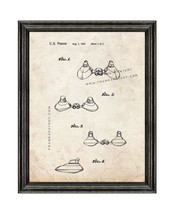 Star Wars Twin-Pod Cloud Car Patent Print Old Look with Black Wood Frame - £19.99 GBP+