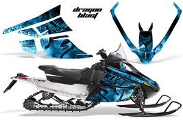 Arctic Cat F Series Snowmobile Graphics Kit Creatorx Decals Dragonblast Blue Ice - £236.82 GBP