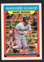 Boston Red Sox Wade Boggs 1988 Topps K Mart Memorable Moments #2 nr mt ! - £0.39 GBP