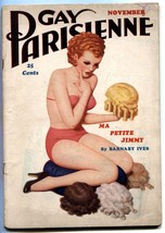 Gay Parisienne Pulp November 1936-Ma Petite Jimmy- missing photos - £72.88 GBP