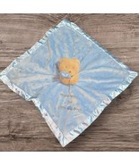 Okie Dokie Thank Heaven for Little Boys Bear Blue Lovey Rattle Security ... - $12.99