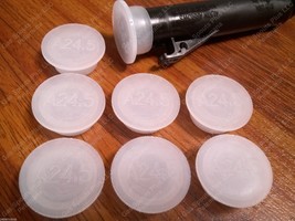 8 BLITZ Gas Can SPOUT CAPS ONLY Heavy Duty Lid LOST MY YELLOW CAP Works ... - $9.39