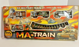 Lichengfeng Military Train Play Set Battery Operated Smoke/Light/Sound 2019 Rare - £27.68 GBP