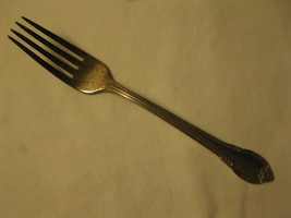 Rogers Bros. 1847 Remembrance Pattern Silver Plated 7.5&quot; Table Fork #3 - $7.00