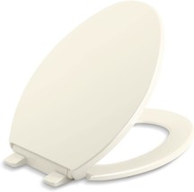 The Toilet Seat Is The Kohler K-20110-96 Brevia Elongated Toilet Seat With - $53.96