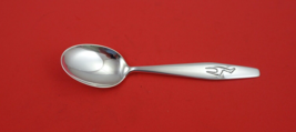 Norwegian Sterling Silver Child Spoon w/ horse floa Blakken by Mylius 6&quot; - $58.41