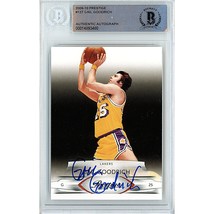 Gail Goodrich Los Angeles Lakers Auto 2009 Prestige On-Card Autograph Beckett LA - $96.04